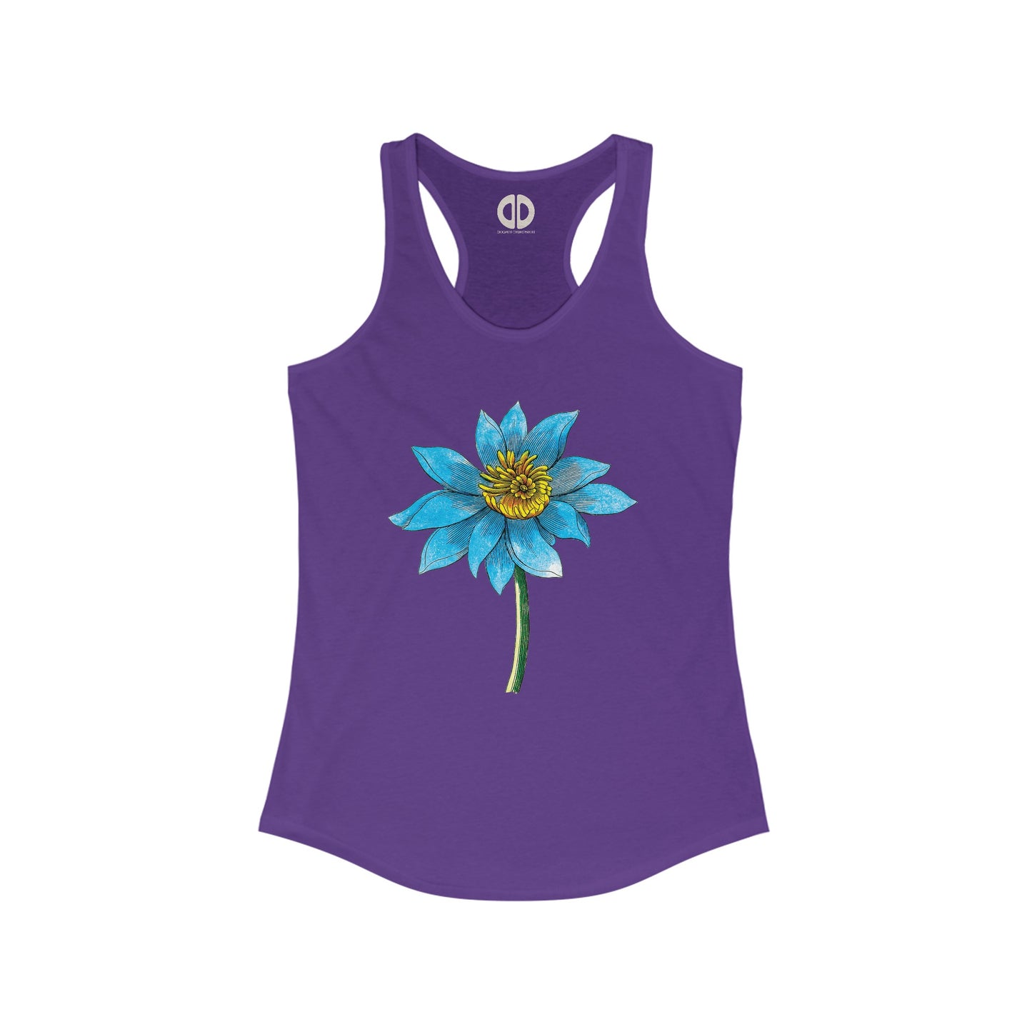 Blue Lotus Tank (Women's Racerback)