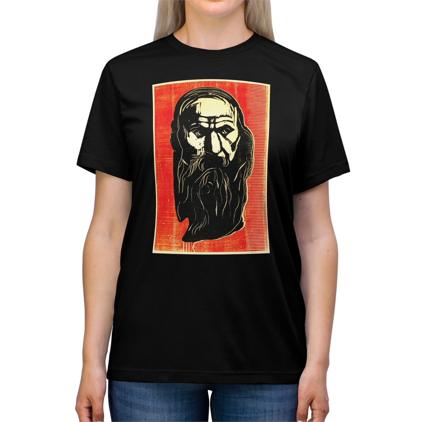 Head of an Old Man with Beard *Triblend*