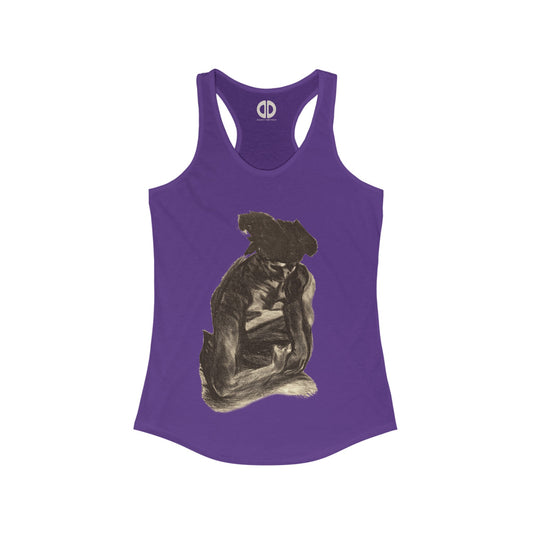 Scrubwoman Tank (Women's Racerback)