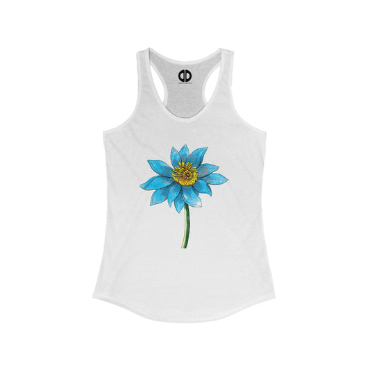 Blue Lotus Tank (Women's Racerback)