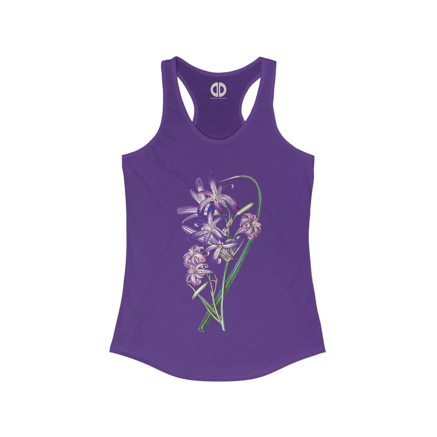 Lavender Mountain Lilly Tank (Women's Racerback)