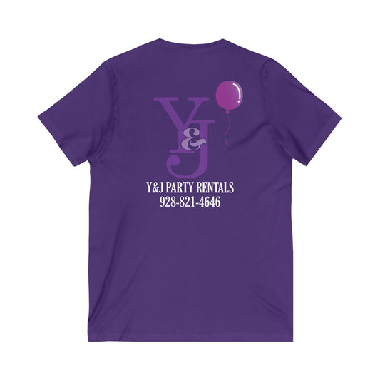 Y and J Party Rentals V-Neck