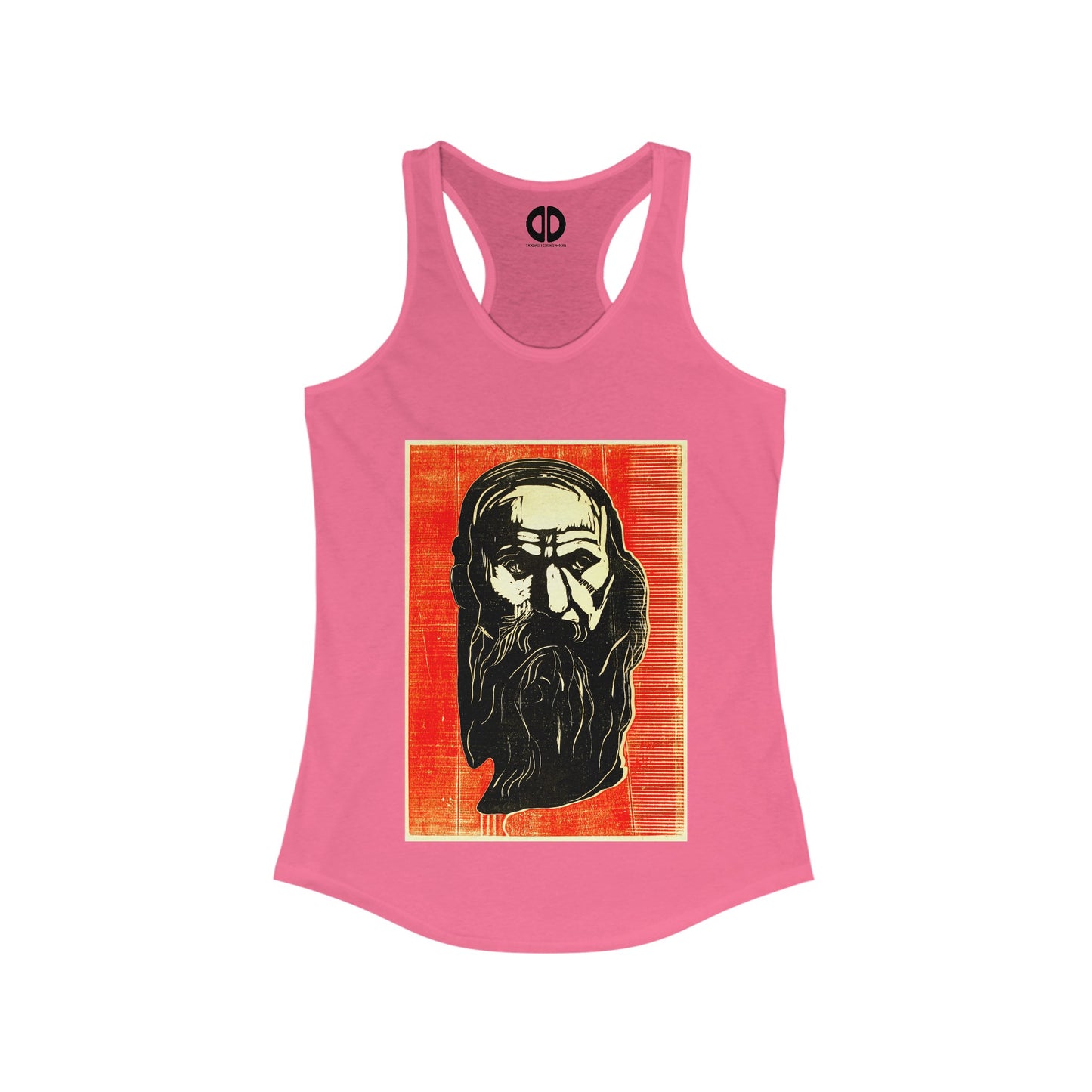 Head of an Old Man with Beard Tank (Women's Racerback)