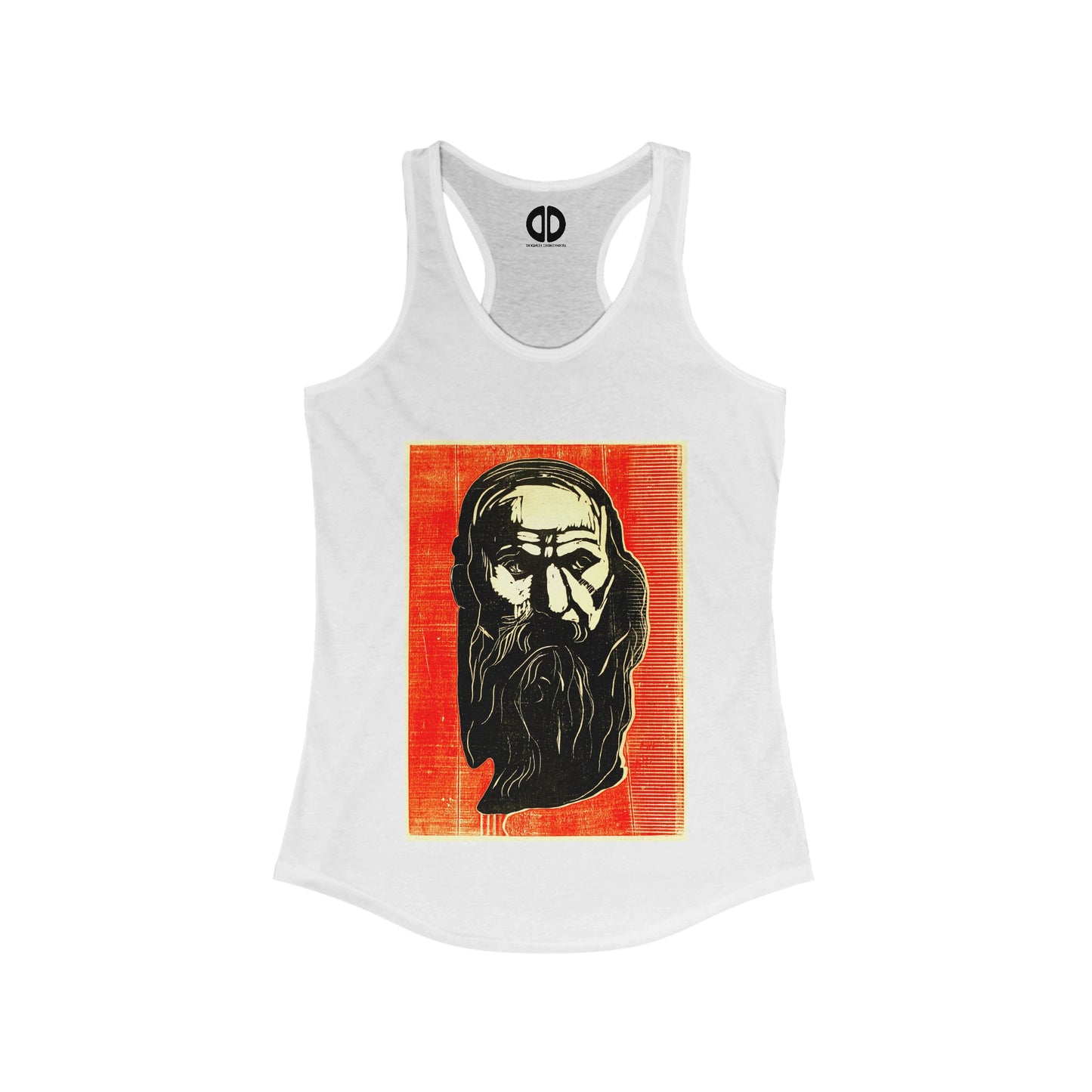 Head of an Old Man with Beard Tank (Women's Racerback)