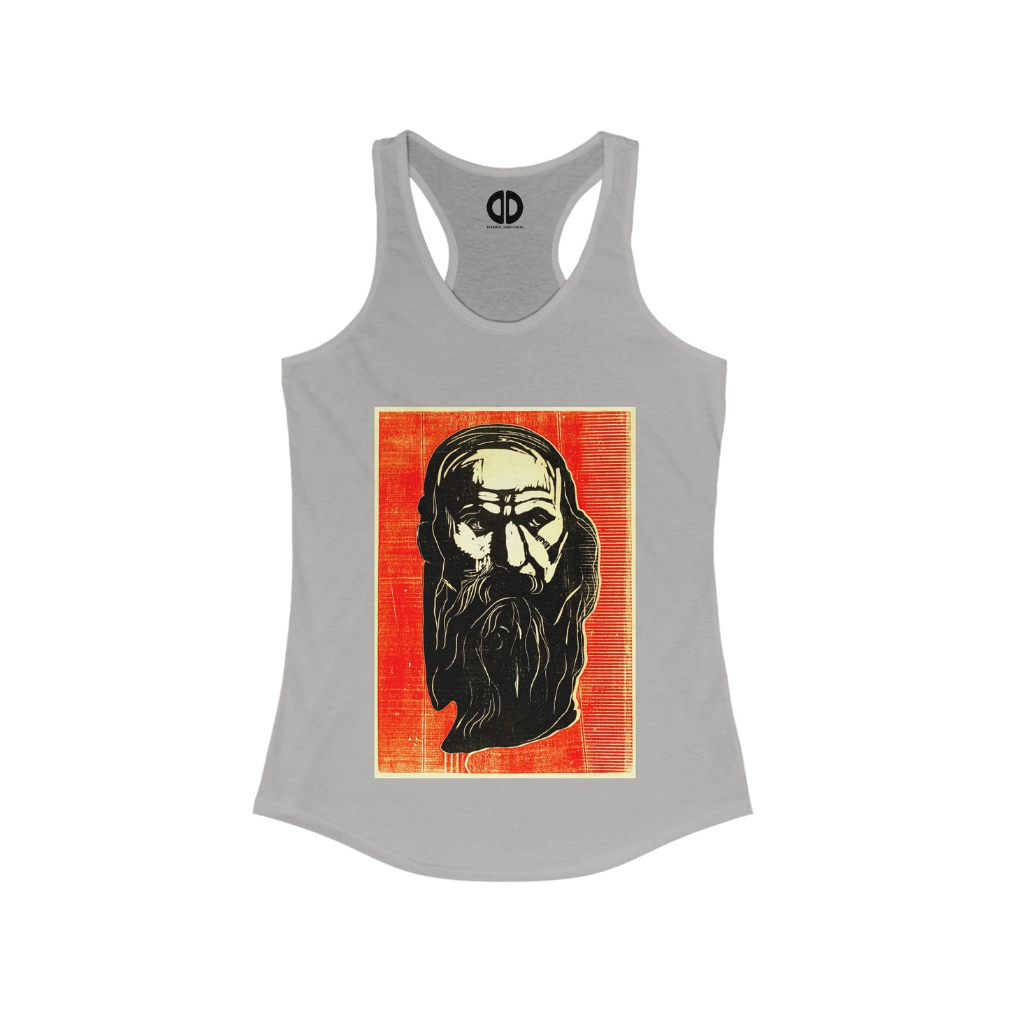 Head of an Old Man with Beard Tank (Women's Racerback)