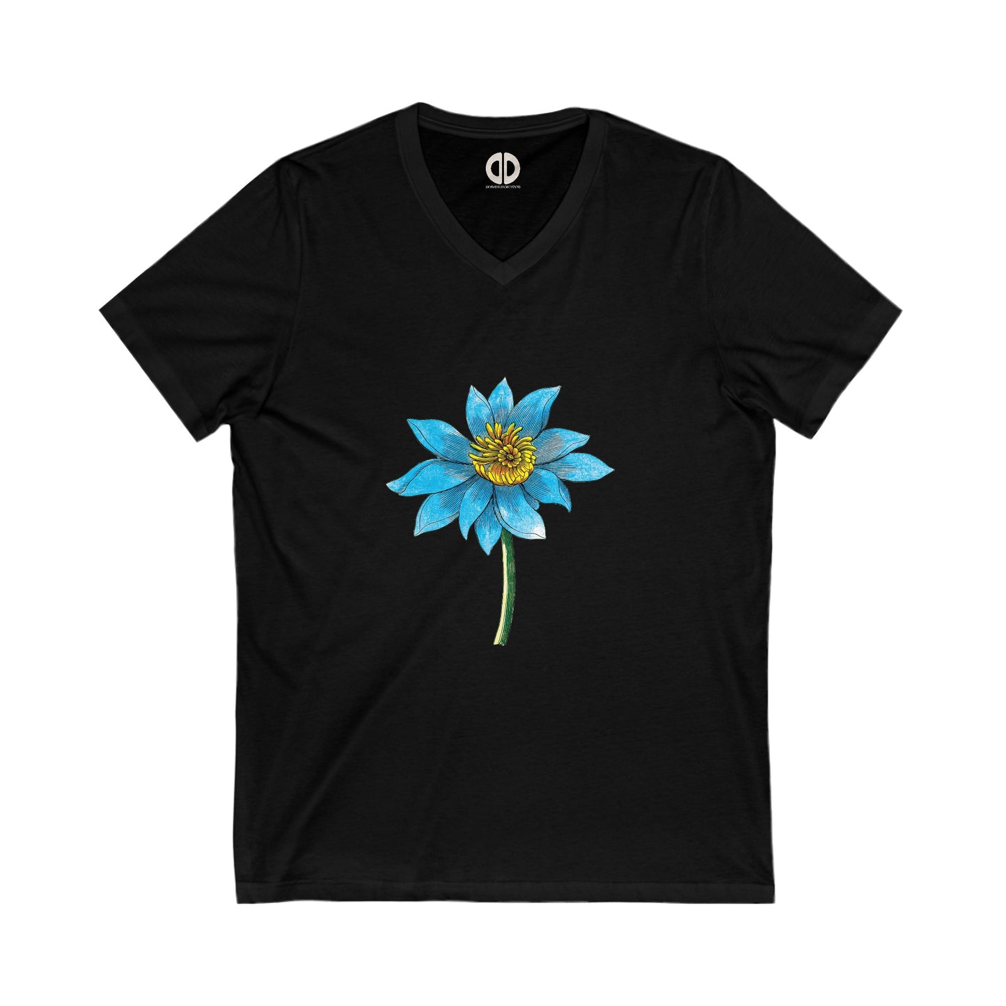 Blue Lotus V-Neck