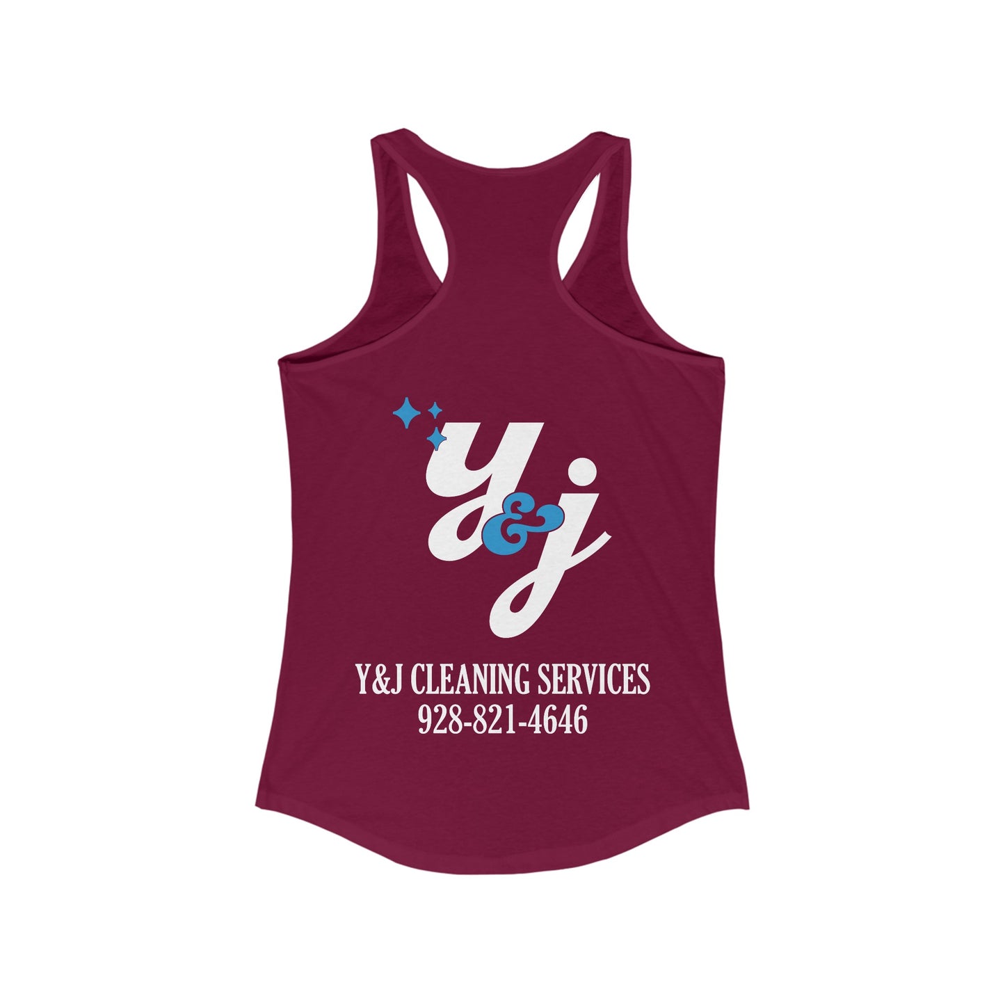 Y and J Cleaning Services (Women's Racerback)