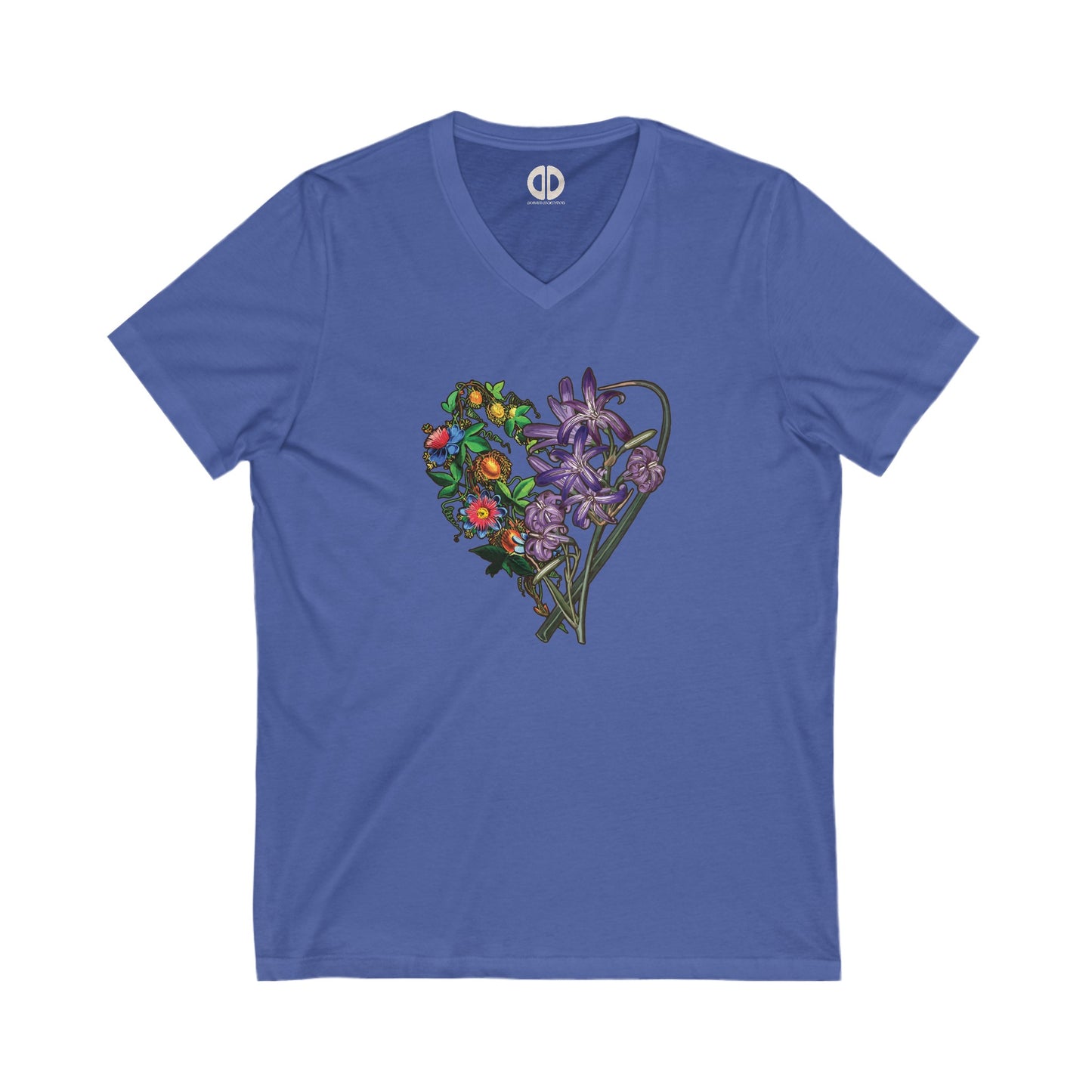 Mountain Lilly & Marie-Goujat; Heart V-Neck