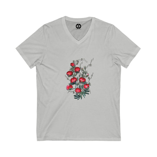 Scarlet Pea V-Neck