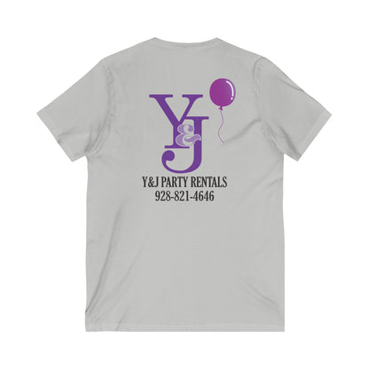 Y and J Party Rentals V-Neck