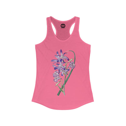 Lavender Mountain Lilly Tank (Women's Racerback)