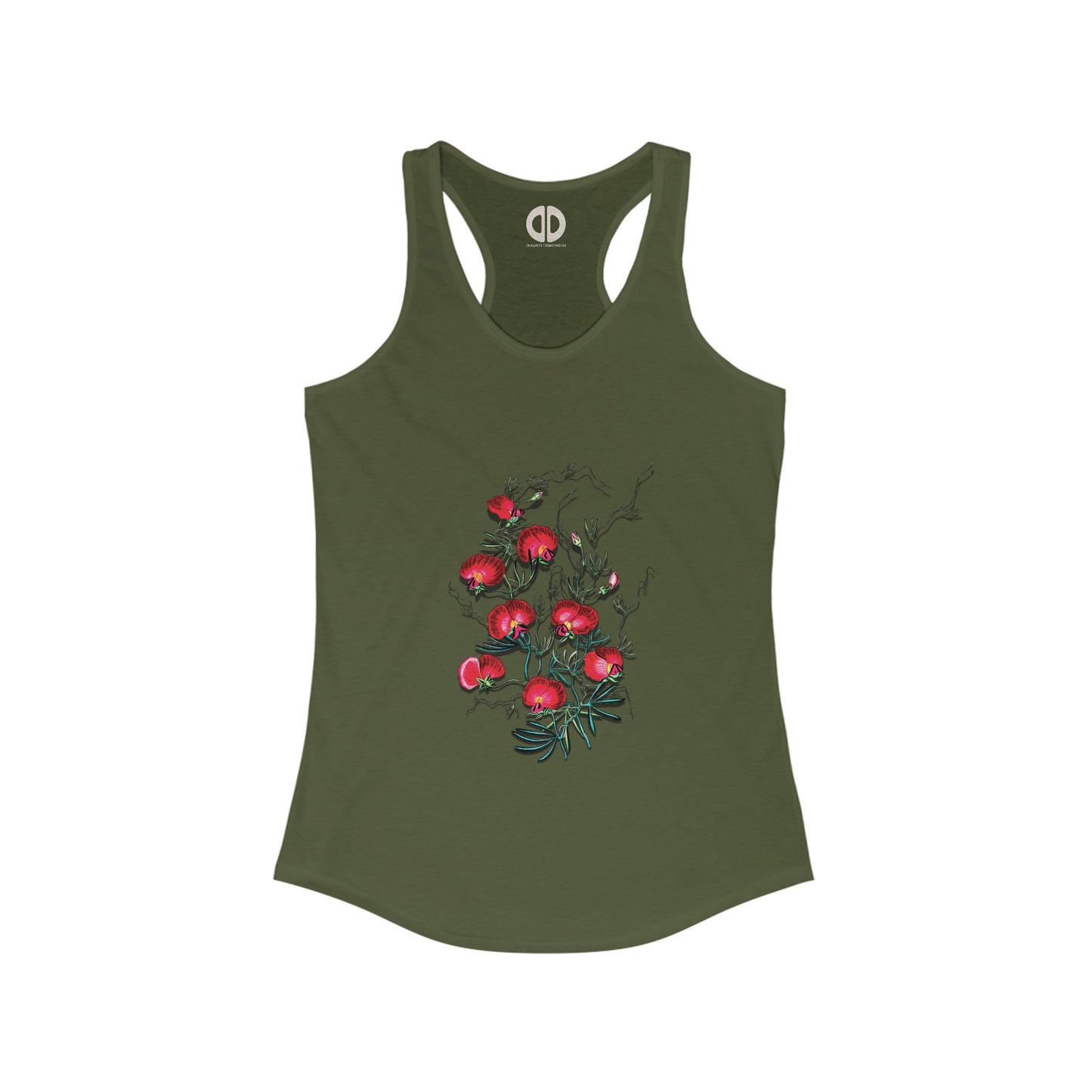 Scarlet Pea Tank (Women's Racerback)