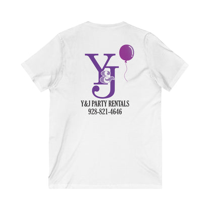 Y and J Party Rentals V-Neck