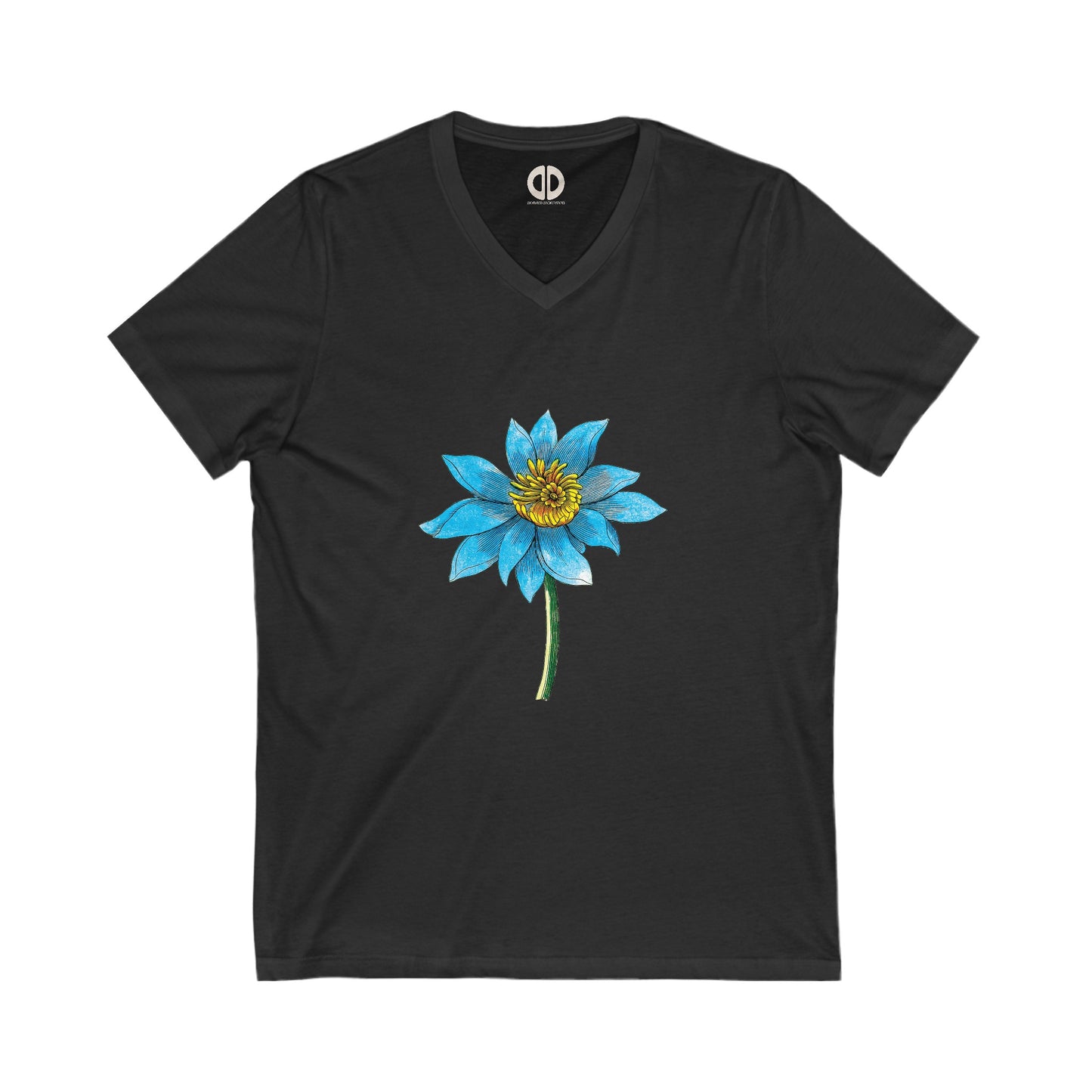 Blue Lotus V-Neck